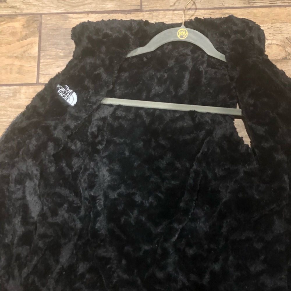 NorthFace vest. Reversible. Fur inside. Very well taken care of. - Picture 2 of 3